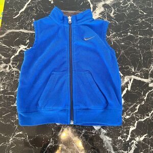Nike blue vest top jacket sleeveless size 24 months kids